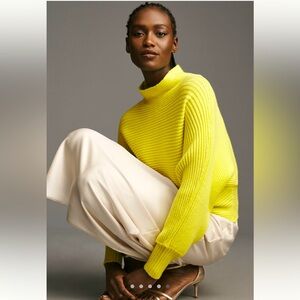 Anthropologie the Kendall mock neck sweater NWT